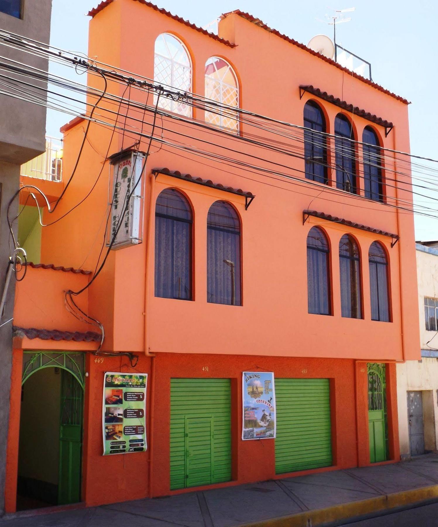 El Manzano Guest House Puno Kültér fotó